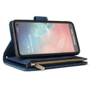 Zipper Pocket Wallet Multiple Card Slots Stand Phone Cover For Samsung Galaxy A8 A9 A6 2018 A7 2015 A5 2016 A3 2017 Star Pro a6