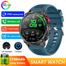 2026 New T-REX3 Outdoor Smart Watch Men 1100mAh Large Battery Bluetooth Call Compass 1.7-inch LED Flashlight Waterproof Watches