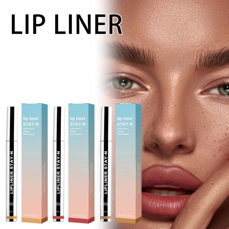 Detachable Lip Liner Long Lasting Lip Stain Peel Lip Liner Peel Off Lip Stain Longwear And Pigmented Lip Pencil Natural Lip