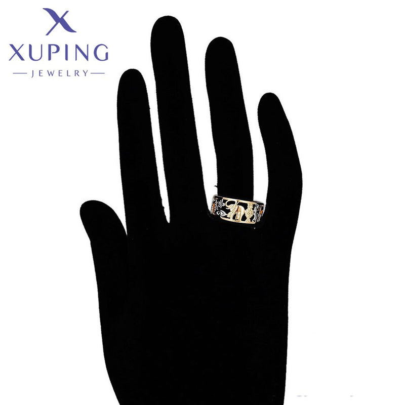 Xuping Jewelry Fashion Popular Charm Design Ring for Women Gift 15466