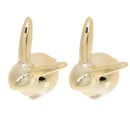2Stück Osterhase Goldene Keramik Hasen Osterornament Tischdekoration für Oster-Desktop-Dekor Osterhase Heimdekorationen