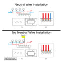 EWelink App WLAN Smart Switch Bluetooth RF Alexa Google Sprachsteuerung Nullleiter/Kein Nullleiter Installation Touch Lichtschalter