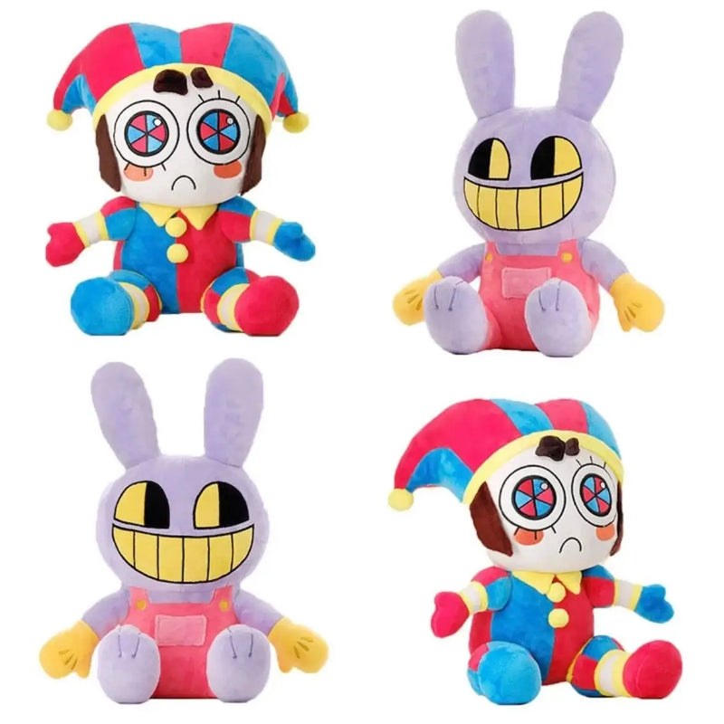 The Amazing Digital Circus Pomni Jax Plush Cartoon Plushie Toys Theater Rabbit Doll Stuffed Toys Children Christmas Kids Gifts