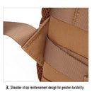The Ruckdack | 900D Tactical Molle Daypack with Dual Cup Holders