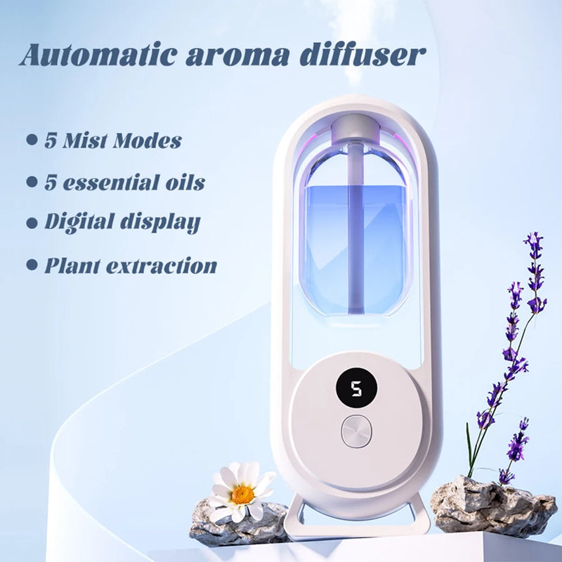 USB Oil Aromatherapy Machine Air Purifying Automatic Diffuser Deodorization Fragrance Humidifier Office Bedroom Home Commercial