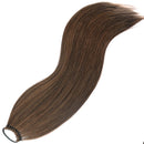 Synthetische Pferdeschwanz-Extensions Haargummi Geflochtener Pferdeschwanz Haarteil 24 Zoll Schwarz Blond Braun Frisur für Damen