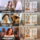 The Lumiere | Hollywood-Grade LED Vanity Mirror with Studio Dimmable Lighting & Sturdy Frame