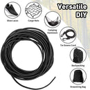 Starkes Gummiseil Bungee Shock Cord Stretch-Schnur für DIY Schmuckherstellung Outdoor-Projekte Zelte Kajak Boot Tasche Gepäck
