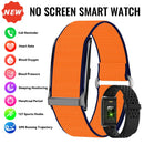 The Silent Companion | Screenless Health Smart Band with Heart Rate & Sleep Monitoring