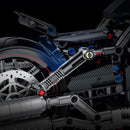 New 1:8 Night Racer Motorbike Building Blocks Sets MOC Bricks Motorcycle Model Christmas Gifts for Boys Kids Children 623pcs