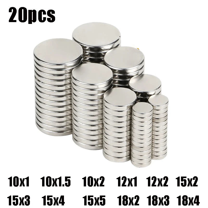 8x2 10x1 10x1.5 10x2 12x2mm Magnet Hot Round Magnet Strong magnets Rare Earth Neodymium Magnet 15x2 18x2