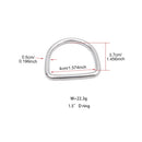 Weight Belt Slid Keeper Professional Small Size Diving Sport Tools Stainless Steel Sidemount Scuba Webbing Harness