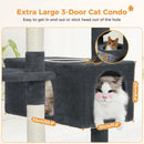 The Savannah | Multi-Level Cat Tree Tower with Scratching Posts & Condo