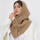 The Permafrost | Knitted Merino-Blend Winter Balaclava Hood