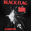 Black Flag T-Shirt Damaged 80S Hardcore Punk Band SST Husker Du Bad Brains Band Summer Short Sleeves Cotton Tee Men's Shirt