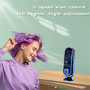 Oscillating Tower Fan, Desk Table Fan with 3 Speeds, Quiet Cooling, Personal Small Bladeless for Bedroom Home Office Desktop