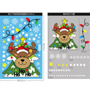 Merry Christmas Elk Snowman Santa Claus Stickers Glass Window Electrostatic Sticker Christmas Decorations For Home Xmas Ornament