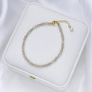 3MM Naturnal Stone Beads Bracelets For Women on Hand Luxury Jewelry Sets  Wholesale Bangle  Party Gift Tourmaline  Handwork