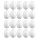 2/3/4 Pcs 15cm 20cm DIY Eggs White Foam Balls Eggs Easter Modeling Shapes Egg Ornaments Kids Painting Party Decorations