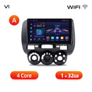 Junsun Wireless CarPlay Android Auto Car Radio for Honda Fit Jazz City 2002 2003 2004-2007 RDS GPS 4G WIFI Multimedia autoradio