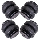 4 Packs Air Suspension Spring Bag Standard 2500lb 1/2"npt Single Port Heavy Duty Air Ride Suspension Air Spring Bag