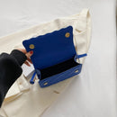 New Fashion Shoulder Bag Quilted PU Leather Ladies Square Handbags Brand Designer Small Crossbody Bags for Women