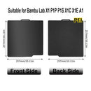 Build Plate for Bambu Lab X1 P1P A1 PEI Sheet Smooth Pei Textured Pei Sheet 257x257 for Bamboo Lab X1c Bambulabs P1s A1 Plate