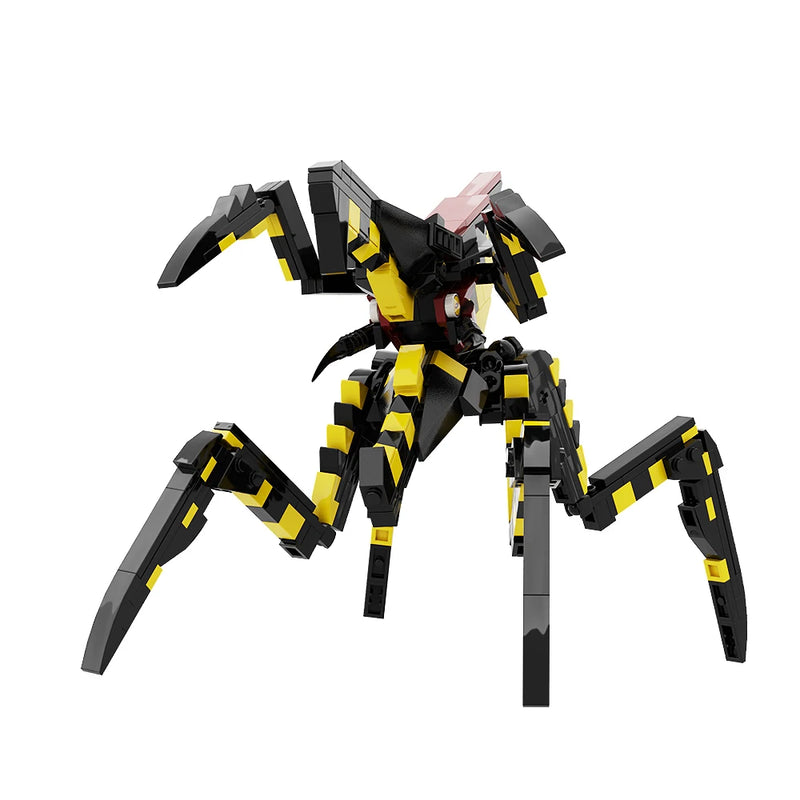 Gobricks MOC Starship Troopers The Only Good Bug Is A Dead Bug Terror Building Block Educational Toys For Kid Birthday Gift