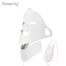 Foreverlily Face Neck Silicone LED Mask 7 Colors LED Light Photon Red Light Therapy 3D Flexible Facial Mask Anti-Ance Skin Care