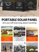18V 100W Portable Flexible Solar Panel Kit Complete For House Camping Travel and Battery Charger EU Warehouse Fast Shipping