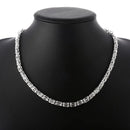 925 sterling Silver 20 Inches Domineering retro faucet men's necklace Luxury Fashion Party Wedding Accessories Jewelry Gifts