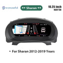 Wowuseful 10.25 Lcd Digital Dashboard Cluster For VW Variant Caddy Touran T6 EOS Sharan Golf 5 Virtual Instrument Paneel Cockpit