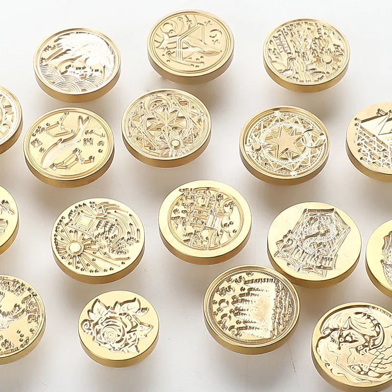 Custom Stamps Metal Stamps Wax Seals Stamps Customize Your Own Logo Gift Stamps Replaceable Handles Invitation Stamps