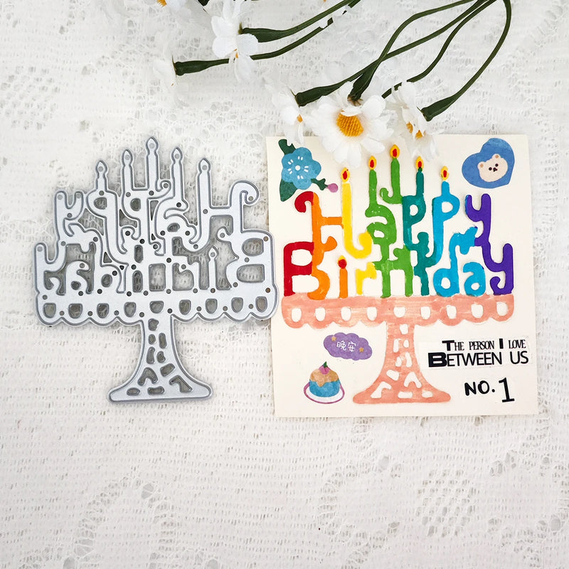 3D Various Gift Box Metal Cutting Dies Christmas Happy Birthday Diecut Set For DIY Scrarpbooking Paper Craft Cards Making