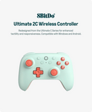 8Bitdo Ultimate 2C Wireless Controller for Windows PC and Android, with 1000Hz Polling Rate, Hall Effect Joysticks Gamepad