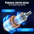 SucceBuy Deep Well Submersible Pump 370W/750W/1100W/1500W/2200W 230V 50Hz Stainless Steel Water Pumps for Industrial Irrigation