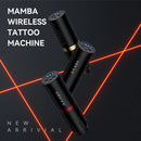 DM Wireless Tattoo Machine Kit 4.0MM Stroke 1500mAh High-Capacity Battery with 5ml Tattoo Pigments Cartridge Needles Ink Cup