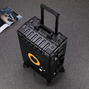 Large Capacity Suitcase Aluminum Frame Silent PC Luggage Travel Bag with Wheels Password Lock Trolley Case 22 24 28 Inch
