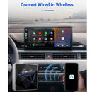 OTTOCAST A2Air Pro Wired to Wireless Android Auto Adapter Smart Box Car Bluetooth Accessories for VW Toyota Benz for Samsung