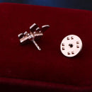 Classic Royal Crown Brooch Golden Lapel Pin Men's Shirt Collar Accessories Stainless Steel Small Brooches Pins Wedding Jewelry