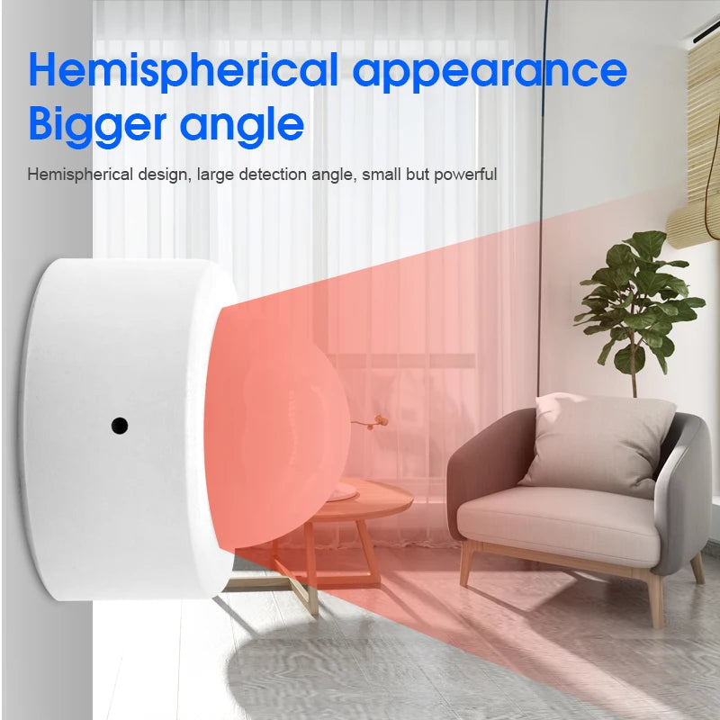 Tuya Zigbee Smart PIR Motion Sensor Human Body Movement Wireless Infrared Detector Home Security Work With Alexa Google Home