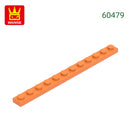 Wange 52Pcs/Lot 60479 1x12 Plate Building Blocks MOC Accessories Compatible with Construction Bricks Children Educational Toys