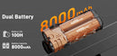 The Photon Edge | SK05 PRO 4360 Lumen Professional Flat LED Flashlight