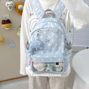 New Harajuku Sweet and Cute Ita Bag Dolls Bag for Girls Versatile Backpack Ins Style Large Capacity Polka Dot Backpack
