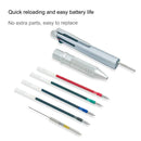 Uni 4&1 Multi Pen, Japan Jetstream Metal Edition - 0.5mm 4 Colors Ink Ballpoint Pen and Mechanical Pencil, School Office Gadgets