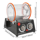 3kg Rotary Tumbler Jewelry Polisher w/ 1 bag of Polishing Bead (110V/220V) Jewelry Polisher Finisher Machine DIY