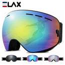 ELAX BRANDNEU Doppelschicht Anti-Beschlag Skibrille Schnee Snowboard Brille Outdoor Sport Motorschlitten Brille
