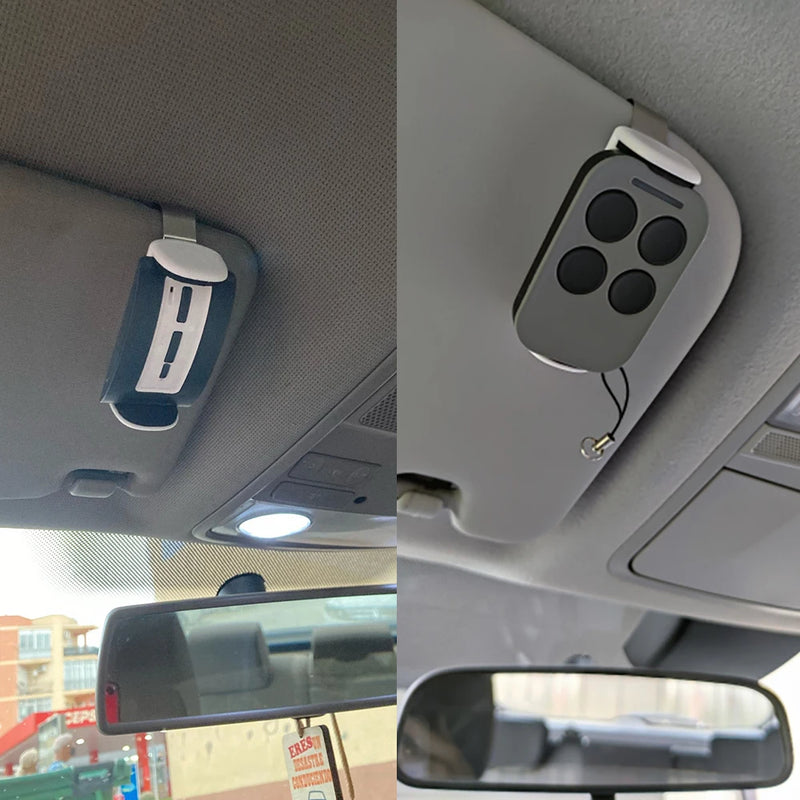 Adjustable Car Sun Visor Clip Holder Gate Remote Control 47mm-70mm For Garage Door Remote Barrier Control Car Key Opener