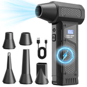 The Gale Force | Cordless 150,000 RPM Turbo Jet Dry Blower — 4-Speed Digital