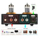 Nobsound Mini Bluetooth 5.0 Vacuum Tube Preamp HiFi Stereo Receiver USB Player Audio Headphone Amplifier